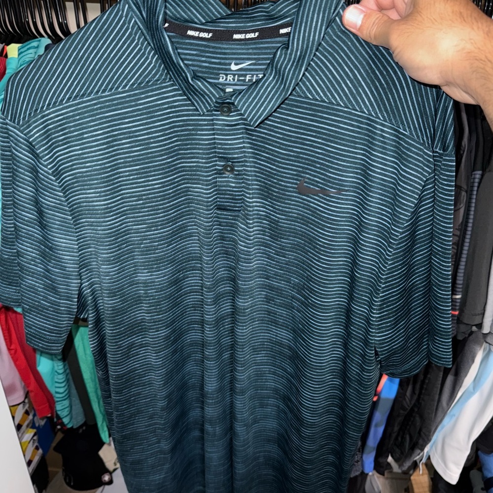 Lot of 7 Golf Shirts. Nike, Under Armour, Adidas